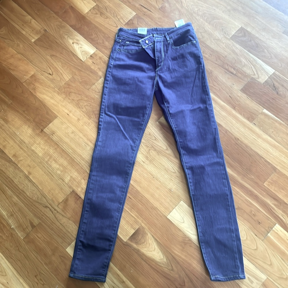 Levi's high rise skinny jeans